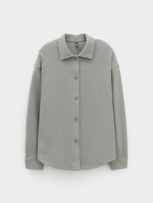 Рубашка для девочки, артикул: КР 302812, цвет: зеленый - 2 фото