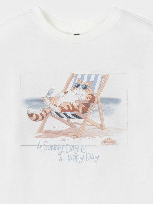 Футболка для девочки, артикул: КР 302992-1, цвет: сахар - 2 фото