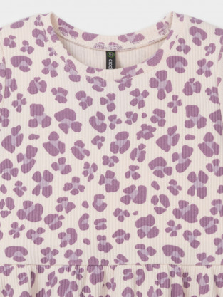 Платье для девочки, артикул: КР 5954-1, цвет: сахар - 2 фото