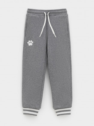 Брюки для девочки, артикул: КР 400782, цвет: серый - 2 фото