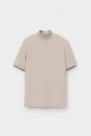 Водолазки женские для мам, артикул: ЕВТ 3262, цвет: бежевый - 2 фото