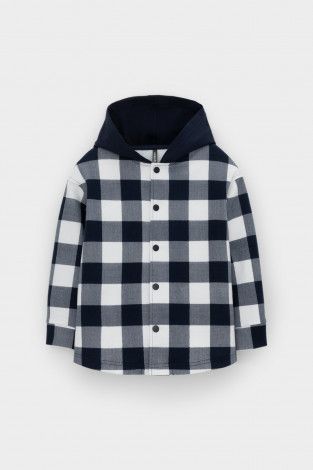 Рубашки для мальчика, артикул: КР 302681-1, цвет: темно-синий - 2 фото