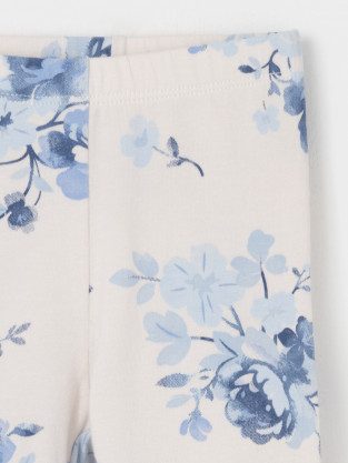 Лосины для девочки, артикул: КР 4321, цвет: сахар - 2 фото