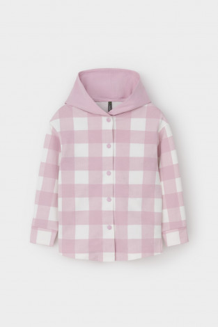 Рубашка для девочки, артикул: КР 302698-1, цвет: розовый - 2 фото