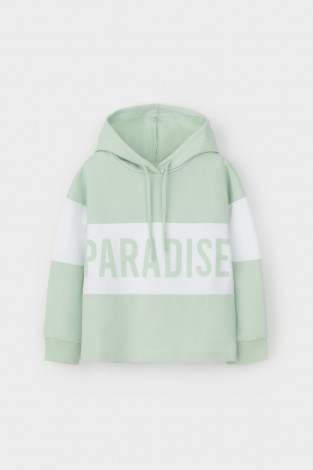 Джемпер для девочки, артикул: К 301691, цвет: голубой - 2 фото