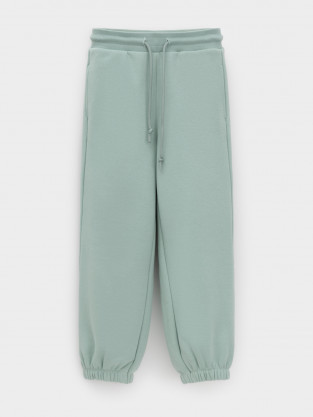 Брюки для девочки, артикул: КР 400848, цвет: голубой - 2 фото