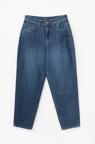 Брюки женские для мам, артикул: ЕТ 40003/2 ВСТ, цвет: синий - 2 фото