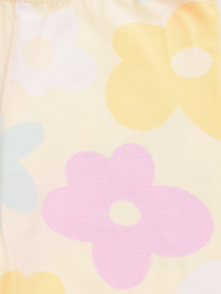 Лосины для девочки, артикул: КР 4074-1, цвет: желтый - 2 фото