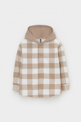 Рубашки для мальчика, артикул: КР 302681-1, цвет: бежевый - 2 фото