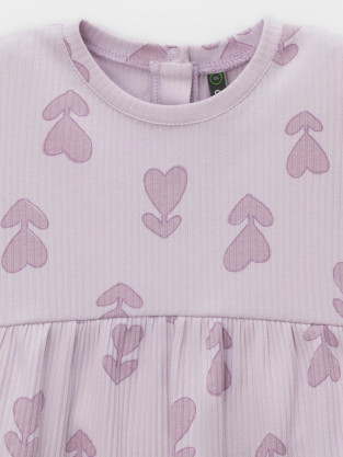 Платье для девочки, артикул: КР 5963, цвет: фиолетовый - 2 фото