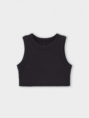 Футболка для девочки, артикул: КР 303013, цвет: темно-серый - 2 фото