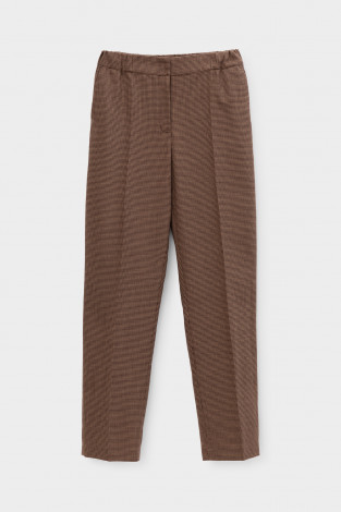 Брюки женские для мам, артикул: ЕТ 40006, цвет: бежевый - 2 фото