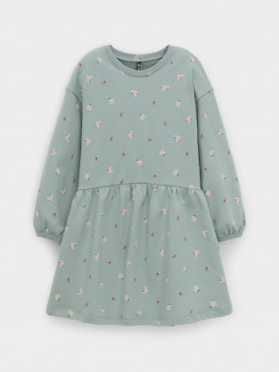 Платье для девочки, артикул: КР 5922, цвет: голубой - 2 фото