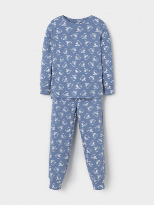 Пижама для мальчика, артикул: К 1552, цвет: синий - 2 фото