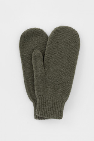Рукавицы женские для мам, артикул: ЕВ 10002/24ш, цвет: зеленый - 2 фото