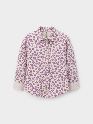 Рубашка для девочки, артикул: КР 302999-1, цвет: сахар - 2 фото