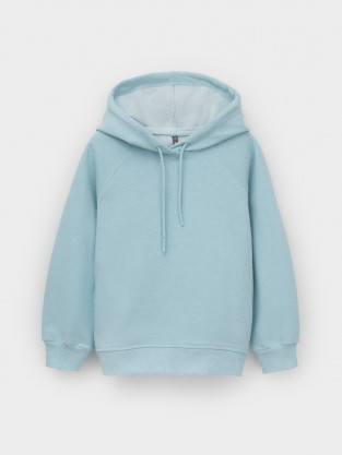 Толстовка для девочки, артикул: К 302278, цвет: голубой - 2 фото