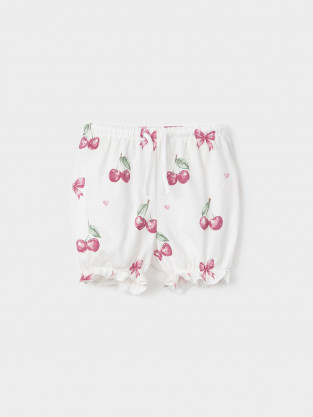 Шорты для девочки, артикул: КР 400683, цвет: сахар - 2 фото