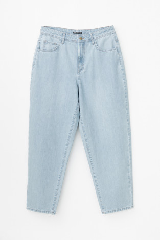 Брюки женские для мам, артикул: ЕТ 40003/2 ВСТ, цвет: голубой - 2 фото