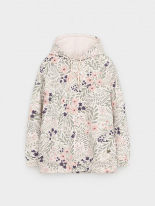 Худи для девочки, артикул: КР 302033, цвет: светло-розовый - 2 фото