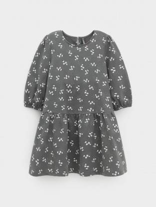 Платье для девочки, артикул: КР 5899, цвет: зеленый - 2 фото