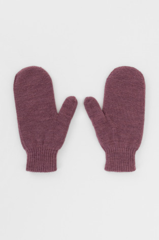 Рукавицы женские для мам, артикул: ЕВ 10002/24ш, цвет: бордовый - 2 фото